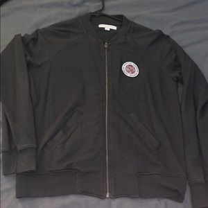 Spiritual gangster zip up sweater